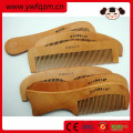 Großhandel billig kleine personalisierte Haar Holz Laser Haarpflege Kamm